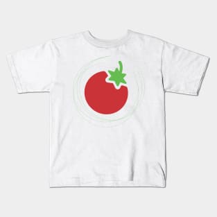 Tomato or Cherry illustration Kids T-Shirt